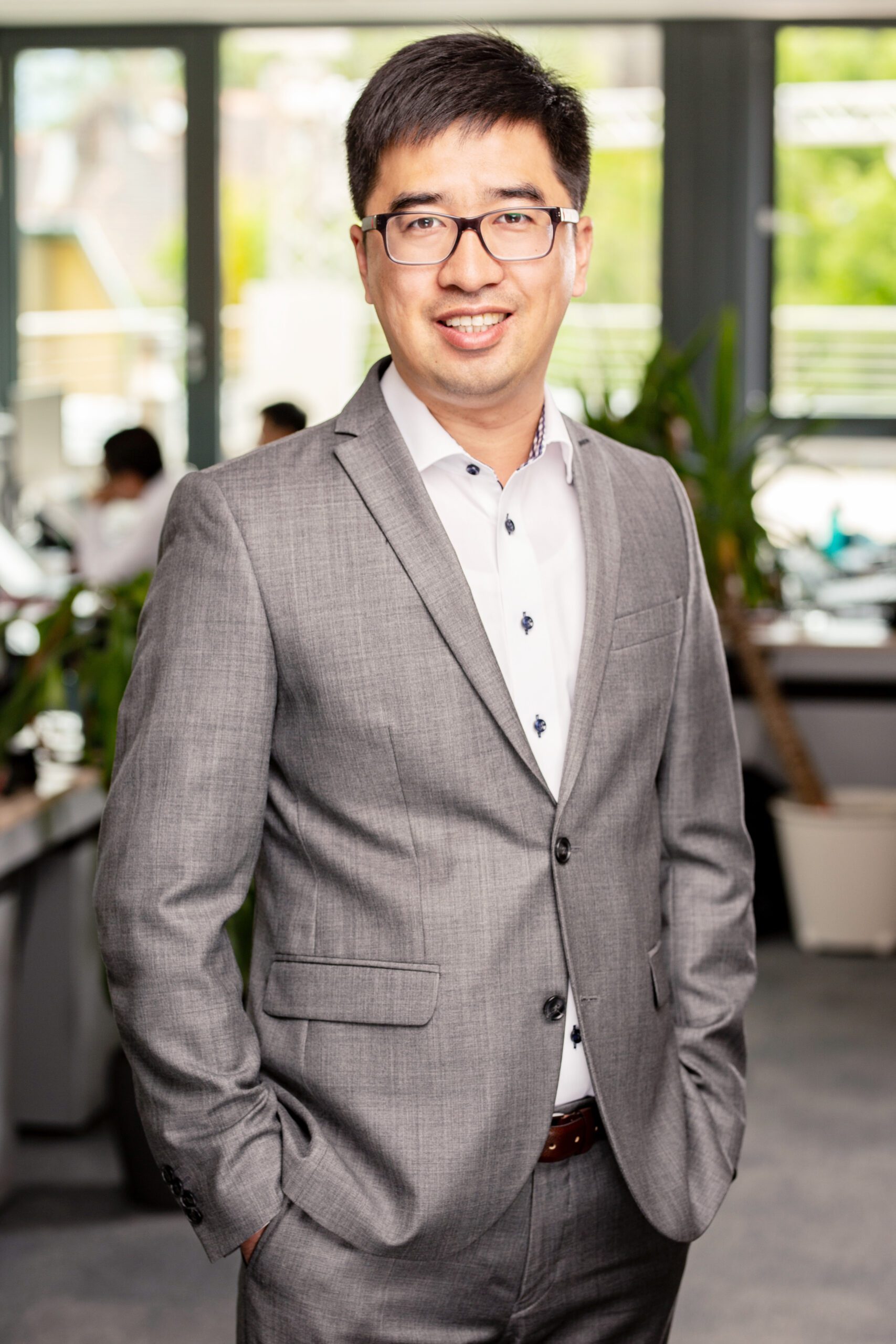 Steven Wang, regionalny manager, MAXHUB 