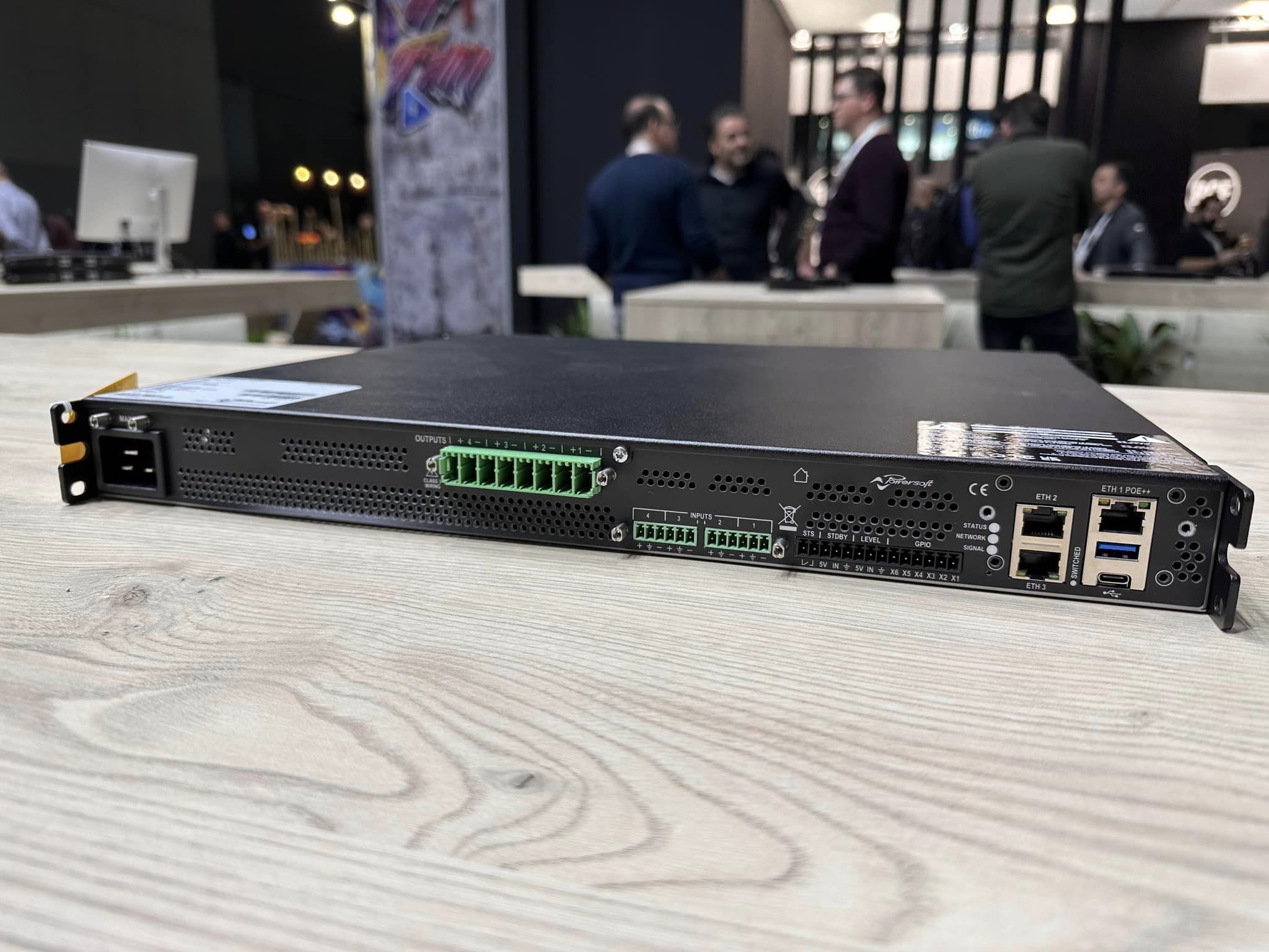 Wzmacniacze Powersoft na ISE2024