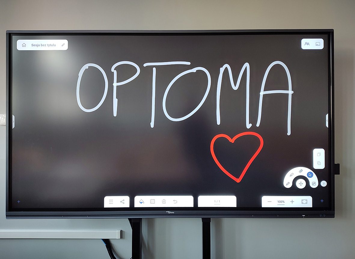 Monitory interaktywne OPTOMA na Uniwersytecie Ekonomicznym w Katowicach