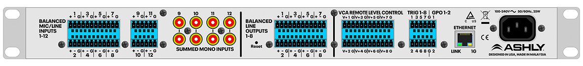 Ashly Audio AQM1208