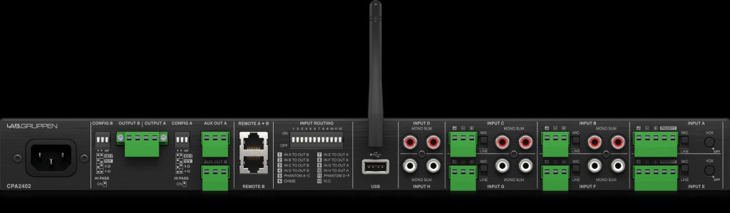 Wzmacniacz miksujący Lab Gruppen CPA2402