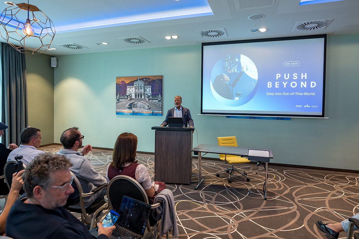 Spotkanie Prasowe zapowiadające ISE 2026. Mike Blackman o nadchodzącej edycji targów