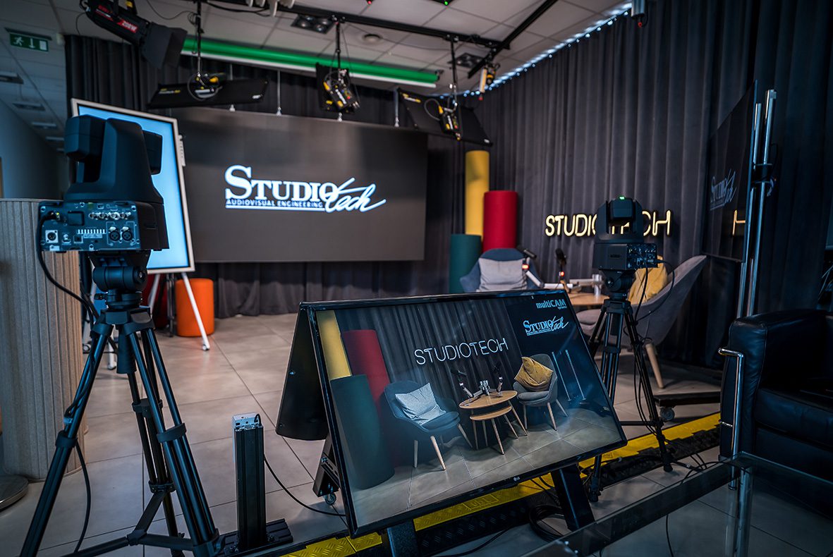 30 lat Studiotech Poland. Elwira Machowska, Marcin Gieroczyński, Marek Górecki, Studiotech Poland 